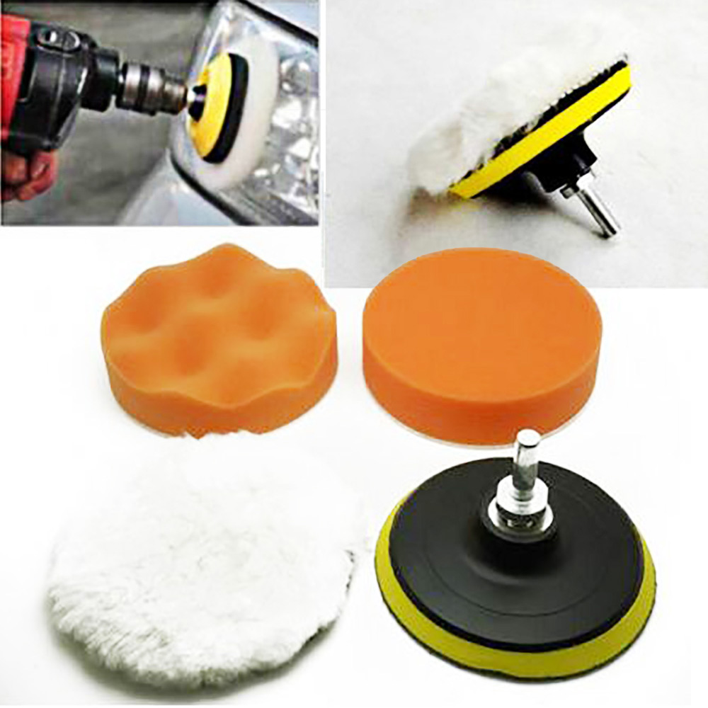 Polish Pad Set Buffer - 총 광택제 연마 버퍼 패드 스폰지,