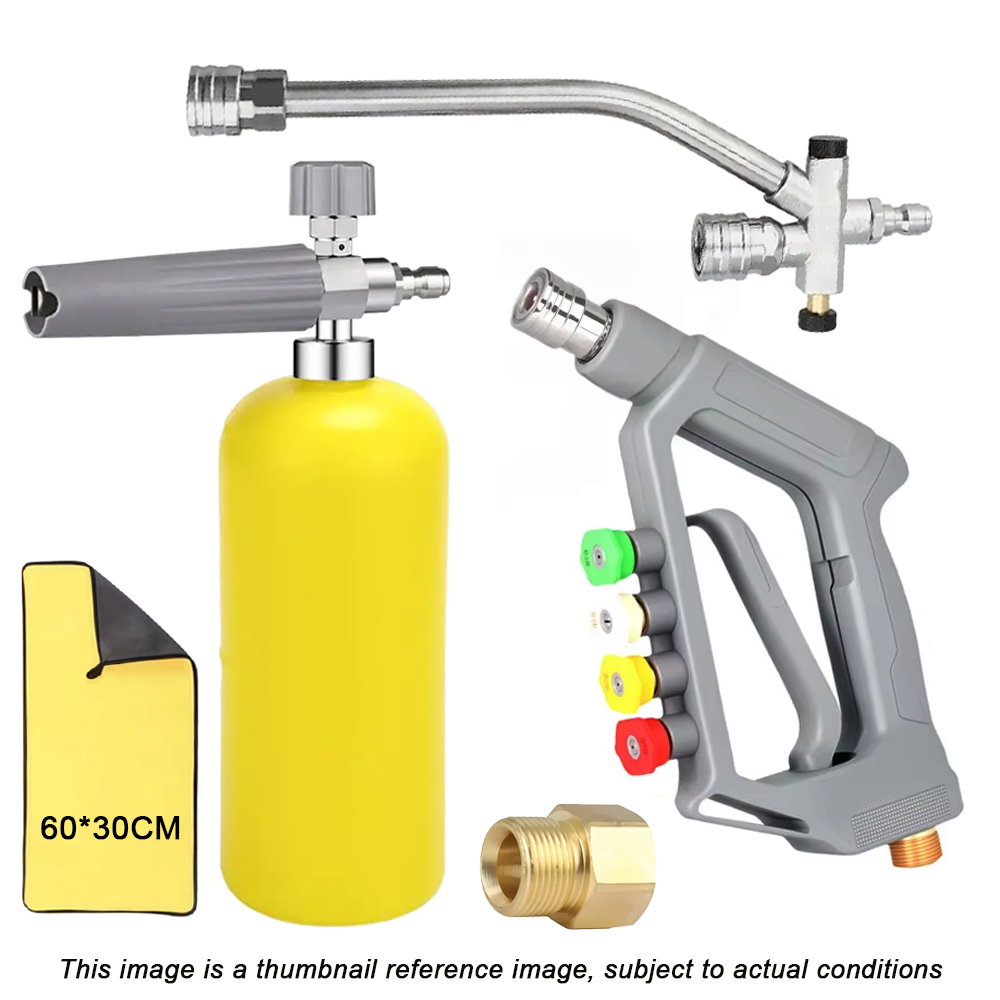 5000psi 고압 자동차 세척 물총 이중 목적 스위치 - Foam Cannon Car Wash 리뷰 및 가격