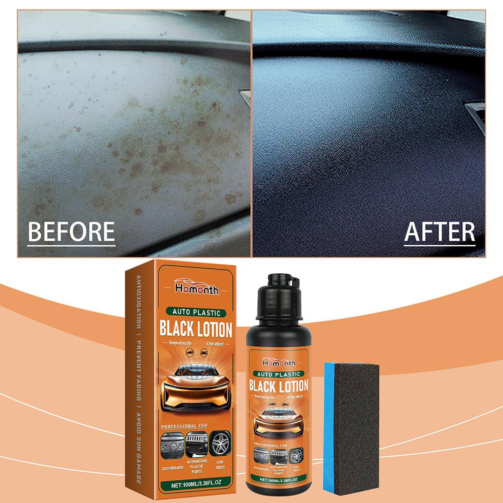 100ml 자동차 플라스틱 블랙 로션 플라스틱 복원제  - Trim Restorer Plastic 리뷰 및 가격
